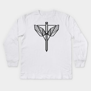 Wynonna Earp – Angel Shield Kids Long Sleeve T-Shirt